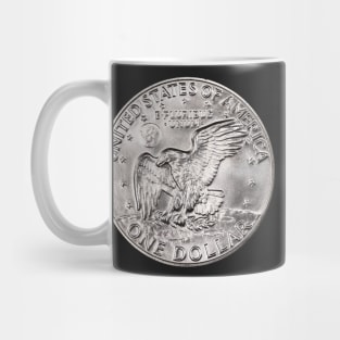 United States Eisenhower Dollar Coin Reverse Mug